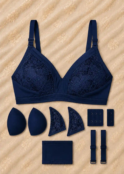Half Net Comfort Bra Soft Support for Everyday Confidence