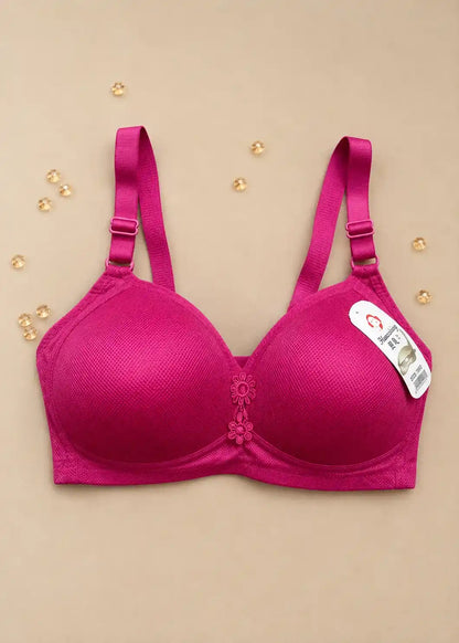 Net Padded Push Up Bra