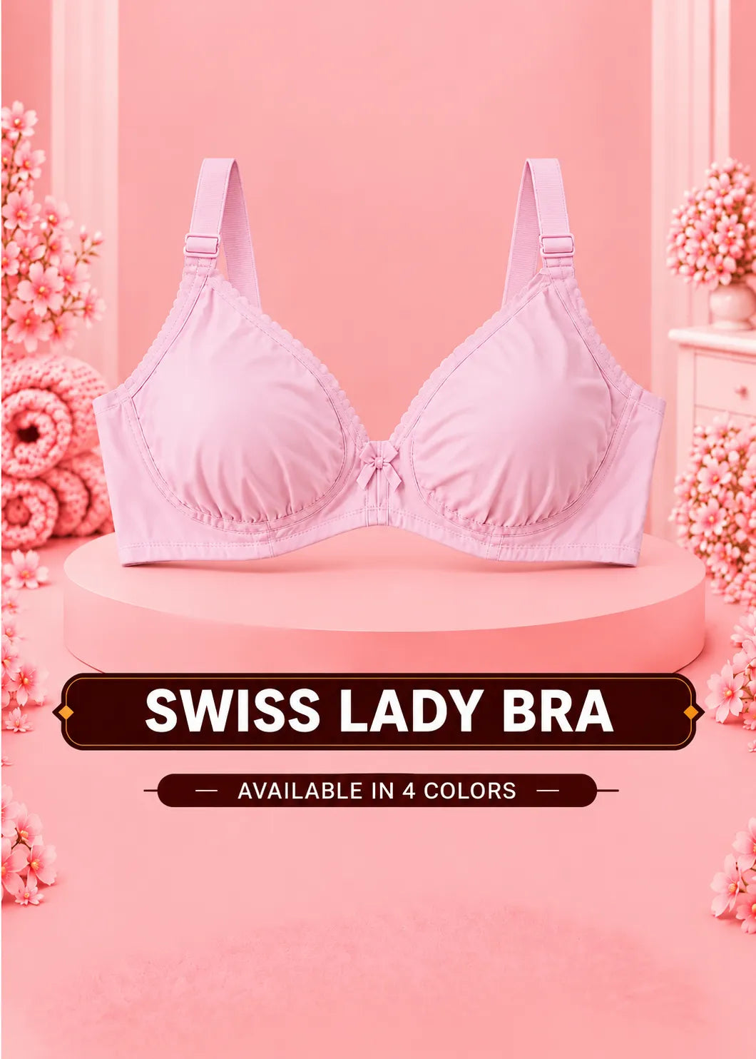 Swiss Lady Bra  Full Coverage Cotton Comfort
