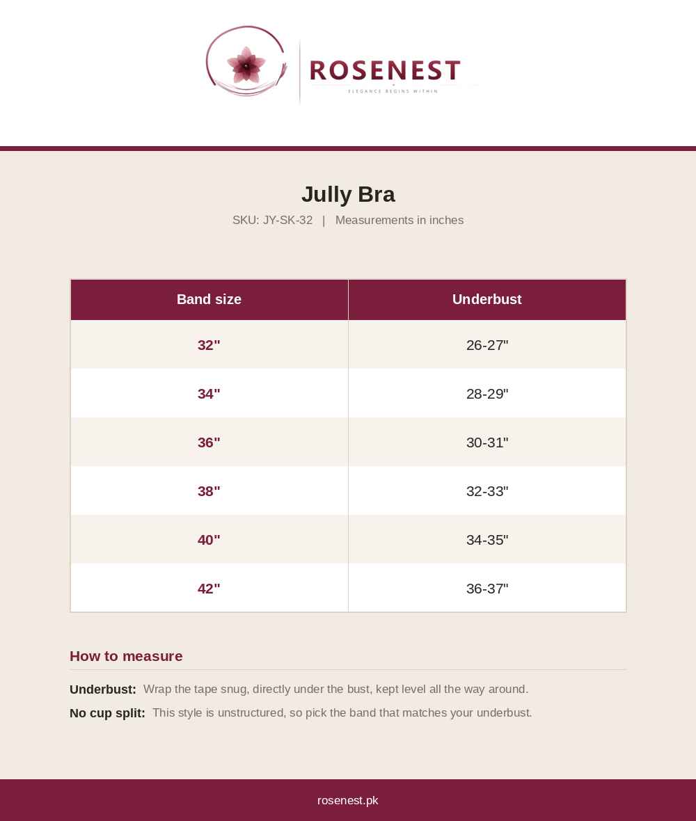 Jully Bra  Soft, Comfortable & Full Support Everyday Bra for Women
