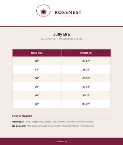 Jully Bra Pack of 2 | Soft, Comfortable & Full Support Everyday Bra for Women